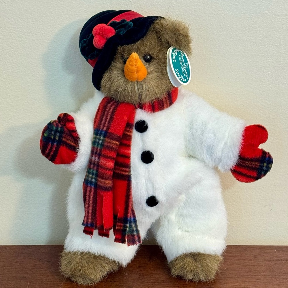 Bearington Collection "WILLIE MELT" Christmas Snowman Bear 2007 #1757 w/Tags